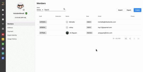 How to invite members and designate roles - Data Dynamics Pte Ltd